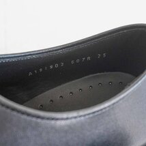 【未使用品】REGAL【ストレートチップ レザーシューズ】25cm リーガル ブラック ビジネスシューズ 革靴 日本製 y2311174_画像7