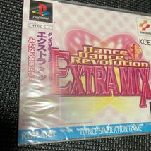 未開封品　ダンスダンスレボリューション　エクストラミックスDANCE DANCE REVOLUTION EXTRA MIX DDR プレステ PS 未使用品_画像2