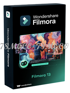 【台数制限なし】 - Wondershare - Filmora 13 Version 13.0.25.4414 フィモーラ13 Windows版