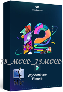【台数制限なし】 - Wondershare - Filmora 12 Version 12.4.2 フィモーラ12 Mac版