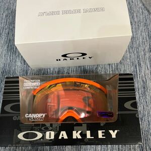 ★OAKLEYオークリー　ゴーグル　Canopy +ZEROレンズ★未使用品