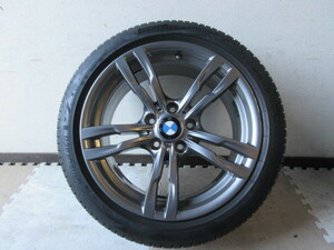 ⑪ ＢＭＷ　Ｍスポーツ　純正アルミホイール・タイヤ　81/2J×18　7 852 492／ 225/40R18　１本　