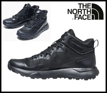 送無 新品 THE NORTH FACE ノースフェイス 20AW NF02023 アクティビストミッド フューチャーライト 防水 トレッキング シューズ 黒 26.5 ②_画像1