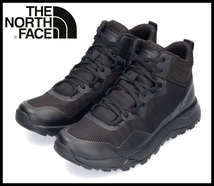 送無 新品 THE NORTH FACE ノースフェイス 20AW NF02023 アクティビストミッド フューチャーライト 防水 トレッキング シューズ 黒 26.5 ②_画像2