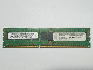  б/у товар *Micron сервер для память 4GB 2Rx8 PC3-10600R-9-10-B0*4G×1 листов итого 4GB