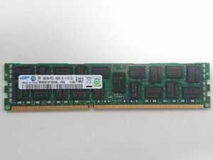 中古品★SAMSUNG(サムスン) サーバー用メモリ 8GB 2Rx4 PC3L-10600R-09-11-E2-D3★8G×1枚 計8GB