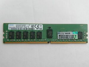 中古品★SAMSUNG サーバー用メモリ 8GB 1Rx4 PC4-2133P-RC1-11-P20★8G×1枚 計8GB