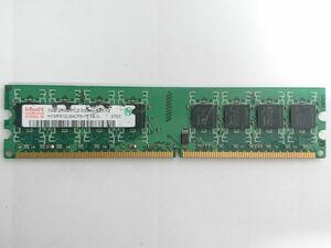 ジャンク品★Hynix メモリ 1GB 2R×8 PC2-5300U-555-12★1G×1枚 計1GB