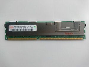  б/у товар *Hynix сервер для память 4GB 4Rx8 PC3-8500R-7-10-H0*4G×1 листов итого 4GB