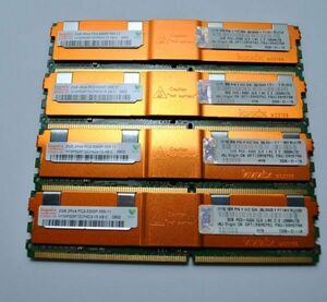 * б/у товар Hynix сервер для память 2R×4 PC2-5300F-555-11*2GB×4 листов итого 8GB