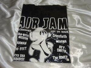 送料185円・H687■ AIR JAM 2016　未開封のTシャツ　黒　Lサイズ　マンウィズ/ワンオク/ハイスタ/The BONEZ