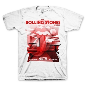 送料185円・H677■ ザ・ローリングストーンズ 未開封のThe Rolling Stones Zip Code Tour T-shirt 30-May-2015 Columbus XLサイズ