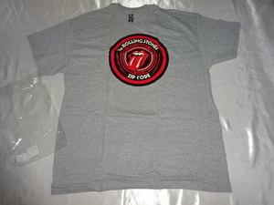 送料185円・H651■ ザ・ローリングストーンズ 未着用　Tシャツ XLサイズ　ZIP CODE　NORTH AMERICA 2015 THE ROLLING STONES