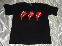 送料185円・H635■ ザ・ローリングストーンズ スリーロゴ　Tシャツ　The Rolling Stones_画像1