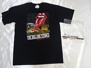 送料185円・H652■ ザ・ローリングストーンズ 未着用 Tシャツ Mサイズ　2006　a biggre bang　THE ROLLING STONES