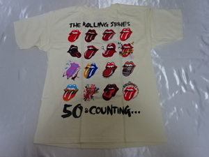 送料185円・H670■ ザ・ローリングストーンズ 未着用の Tシャツ Lサイズ　2013　THE ROLLING STONES