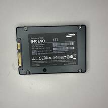 【中古】Samsung SSD 840 EVO 1T SMART正常 使用少_画像2