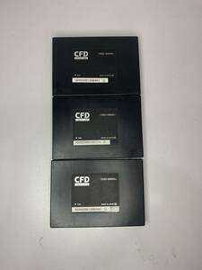 【中古送料無料】CFD CSSD-SM60NJ 3個セット SATA SSD 動作確認済