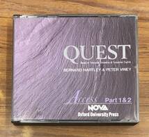 英会話教材 リスニング NOVA QUEST Access Part 1＆2 CD 3枚組 …h-2232 _画像1