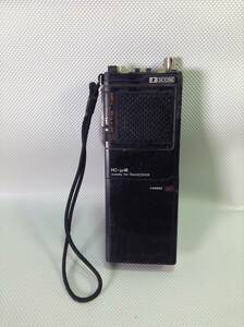 U845○ICOM アイコム 144MHz FM トランシーバー ハンディー IC-μ2 バッテリーパック EBP-23 【ジャンク】