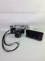 U1003○CANON RM キャノン Canonflex フィルムカメラ レンズ SUPER-CANOMATIC LENS R 50mm 1:1.8 【未確認】_画像1