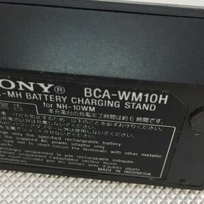 S3240○SONY ソニー WALKMAN カセットウォークマン カセットプレーヤーWM-EX606 充電スタンド BCA-WM10H ACアダプター/電池ケース 通電OKの画像8