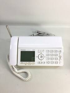S3242○Panasonic パナソニック パーソナルファックス FAX ファクシミリ 電話機 親機のみ KX-PD502DL 【同梱不可】