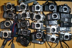C1-10.7kg 120サイズ 放出品 大量 まとめ たくさん いっぱい カメラ フィルムカメラ 他　canon nikon pentax