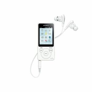 ソニー SONY ウォークマン Sシリーズ NW-S14 : 8GB Bluetooth対応 イヤホン付属 2014年モデル ホワイト NW