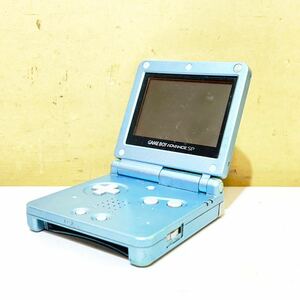 #K26D Nintendo GAMEBOY ADVANCE SP AGS-001 ニンテンドー ゲームボーイアドバンス 動作未確認 ジャンク GBA 青 水色