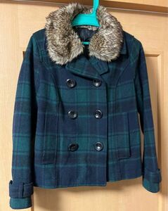 最終価格　☆冬物処分☆ OLIVE des OLIVE ショート　コート ダブルコート　fifth coca dholic 