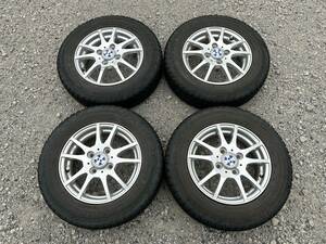 145/80R13 4穴 PCD100 +42 スタッドレス グッドイヤー ワゴンR アルト スペーシア MRワゴン モコ 13