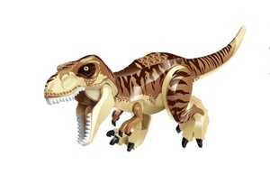 【未使用新品】LEGO互換品 ティラノサウルス (ジュラシックワールド レゴ 恐竜 大きい T-レックスとアトロキラプトルの大脱走 76948 )
