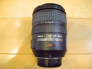 現状渡し!!Nikon ニコン AF用レンズ AF-S NIKKOR 24-120mm F3.5-5.6 G ED VR