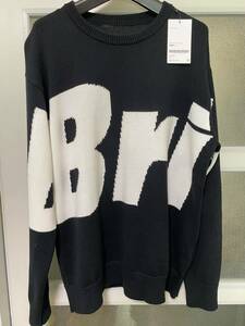 ★送料無料 S FCRB Bristol BIG LOGO CREWNECK KNIT ニット 23AW SOPH UE★