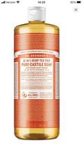 Dr.Bronner's/ドクターブロナー マジックソープ ティートゥリー/Tea Tree 946mL/32FL OZ★アメリカで購入_画像3