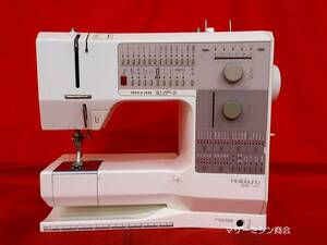 ☆ RICCAR ホリデーヌ BERNINA 1240 コンピュータミシン☆スイス製・厚物縫い・実用、模様、文字(ひらがな・英語・数字)動作確認ＯＫ