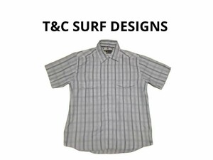 T&C SURF DESIGNS　ティーアンドシーサーフデザイン　半袖シャツ　Lサイズ