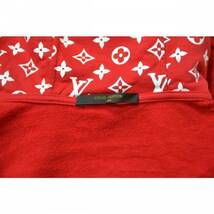 国内正規品 LOUIS VUITTON ルイヴィトン × SUPREME シュプリーム Box Logo Hooded Sweatshirt モノグラム パーカー R2A-233135_画像3