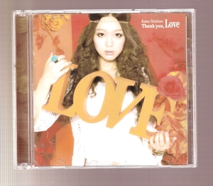 DA◆中古◆音楽CD(24)◆Kana Nishino（西野カナ）/Thank you， Love（CD+DVD）◆SECL-980