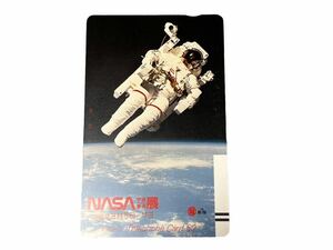 ◯【新品未使用】テレホンカード 50度数 NASA宇宙美術展 1986年8月5日-17日 NASA展 テレカ テレフォンカード 三越 新宿