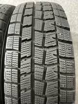 165/60R15 DUNLOP/WINTER MAXX WM01 2015年 スズキ Keiワークス 純正 15インチ 4.5J +50 100 4H スタッドレス アルミホイール 4本_画像7