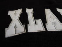 X-LARGE XLARGE エクストララージ ARCH LOGO HALF ZIP PULLOVER KNIT 黒 XLサイズ 最新人気商品 値下げしました！_画像6