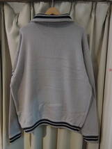 X-LARGE XLARGE エクストララージ ARCH LOGO HALF ZIP PULLOVER KNIT グレー Lサイズ 最新人気商品 値下げしました！_画像2