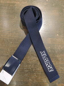 X-LARGE エクストララージ XLARGE STANDARD LOGO EZ LOC BELT ベルト ネイビー 2023 最新人気商品　送料\230～