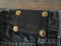 rare 00s japanese label semantic design mulch gimmick weathered flare jeans denim フレアパンツ tornado mart lgb goa archive y2k ①_画像6