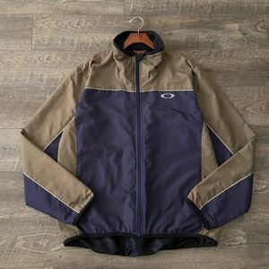 rare 00s 90s archive oakley bicolor tech zip sports jacket バイカラー ジップアップ ジャケット オークリー アーカイブ y2k old メンズ