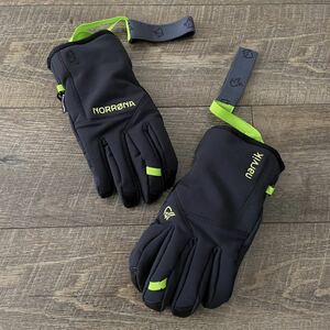 定価16500円 NORRONA ノローナ GORE-TEX PRIMALOFT SHORT GLOVES ロフテン ゴアテックス プリマロフト ショート グローブ 手袋 S スキー