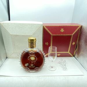 【酒I1】REMY MARTIN　レミーマルタン　LOUIS XIII　ルイ13世　baccarat　バカラ　デキャンタ　替え栓　グラス 箱 付き 未開栓 古酒 現状品