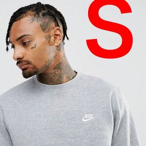 新品未使用 NIKE スウェット Sサイズ BV2773 グレー 送料無料 ナイキ